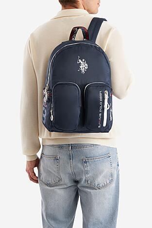 Раница U.S. POLO ASSN. BIUXT5679MIA КОБАЛТОВО СИНЬО