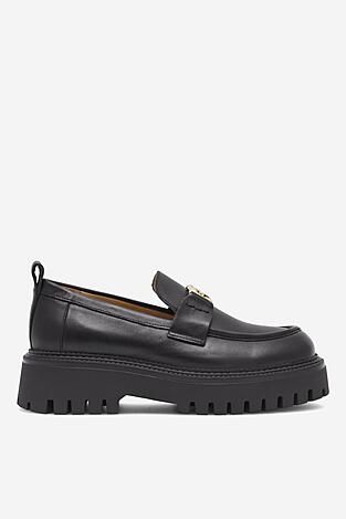 Mocasini EVA MINGE SARAH-8049 NEGRU