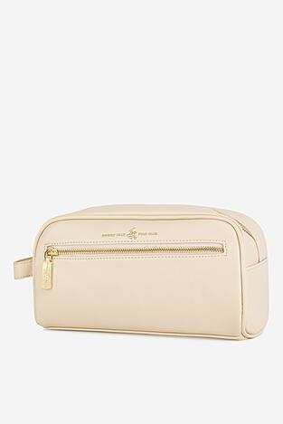 Козметична чантичка Beverly Hills Polo Club BHPC-W1-002-AW24 БЕЖОВ