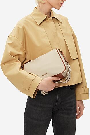 Kézitáska Lasocki LSK-O-006-07 CSONTSZÍNŰ