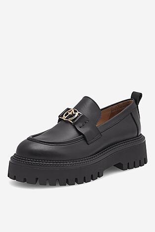 Mocasini EVA MINGE SARAH-8049 NEGRU
