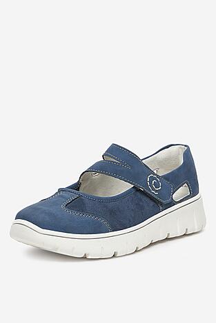 Baleríny Rieker N1350-14 TMAVÝ DENIM