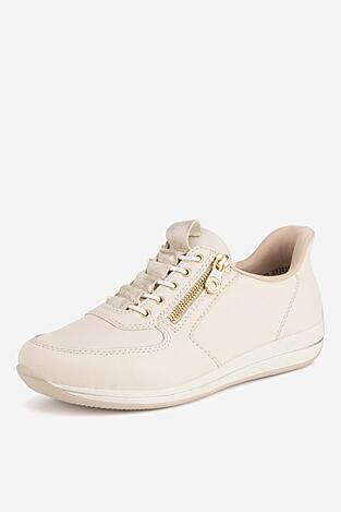 Sneakers Rieker N1156-60 Beżowy jasny
