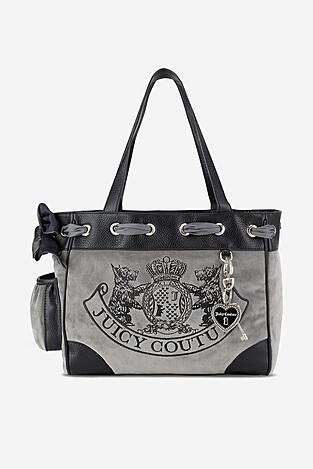 Kézitáska Juicy Couture BIJXT8674WZC SZÜRKE