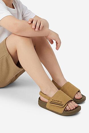 Sandały QUIKSILVER EO-POCHI SUEDE CQ10164TT Brązowy