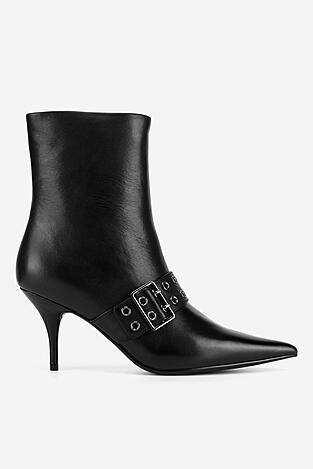 Botki EVA MINGE BUSMA-SLT062-651 Czarny
