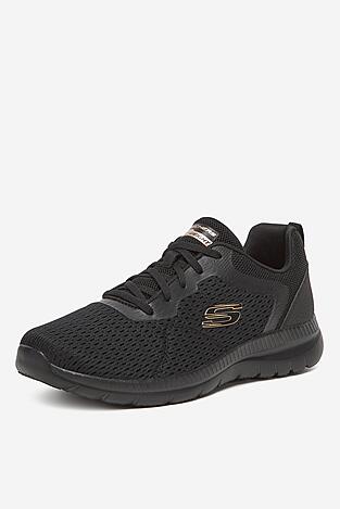Obuwie sportowe Skechers BOUNTIFUL 12607 BKRG_ Czarny