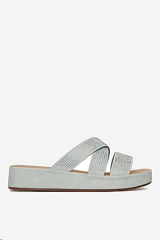 Pantofle Clara Barson R23SS06671 SVĚTLE MODRÁ