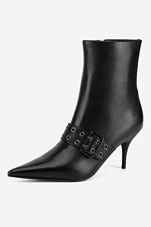 Botki EVA MINGE BUSMA-SLT062-651 Czarny