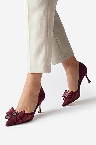 Pantofi cu toc EVA MINGE EO-AVA-78096-202 GRENA