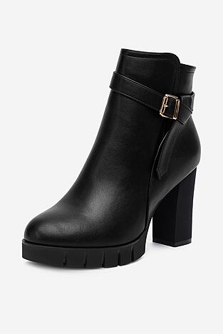 Botki DeeZee HX16041A-180 Czarny