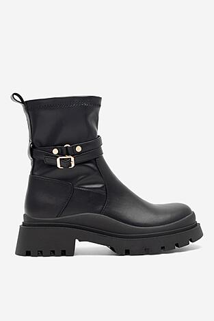 Bokacsizma DeeZee TINSLEY WS5650A-16 FEKETE