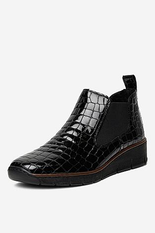 Botki Rieker 53794-01 Czarny