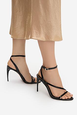 Sandały EVA MINGE EO-TORI-LT2035-6 Czarny