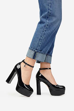 Körömcipő NINE WEST CEO-DALILA-01 FEKETE