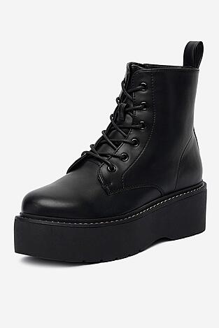 Csizma DeeZee 12663-1 -BLACK PU FEKETE