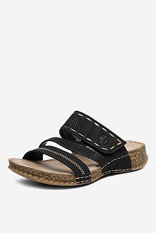Klapki Rieker 61150-01 Czarny