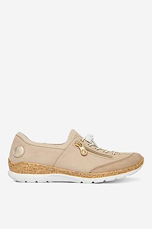 Половинки обувки Rieker CEO-N42F1-60 БЕЖОВ