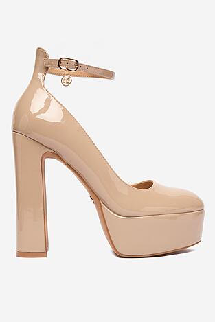 Czółenka NINE WEST CEO-DALILA-02 Beżowy