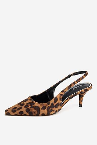 Czółenka NINE WEST WFA3377-1 Beżowy ciemny