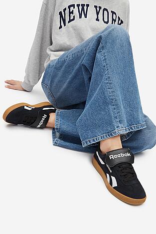 Sportovní obuv Reebok SMASH EDGE KILTY 100235252 ČERNÁ