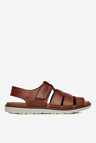 Sandály Rieker 24360-24 HNĚDÁ