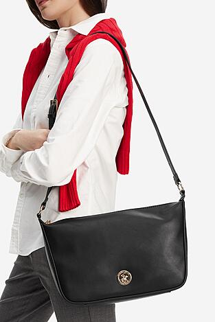 Дамска чанта Beverly Hills Polo Club C-BHPC-L-001-08 ЧЕРЕН