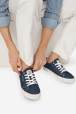 Trampki GUESS JEANS CWBEO-ANTONIO-01 WE Jeansowy