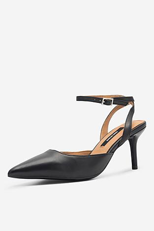 Czółenka Gino Rossi MARSALA-V866-48 Czarny