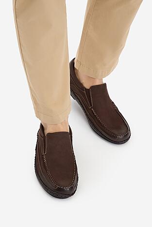 Półbuty Go Soft CEO-WACCO-01 MI18 Brązowy ciemny