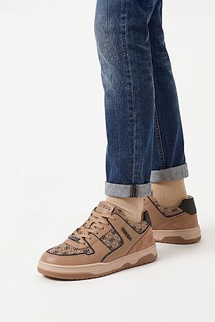 Сникърси GUESS CEO-BI12-CAROL-01 КАМЕЛ