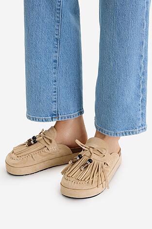 Klapki DeeZee CEO-HXX25C05-2 Beżowy