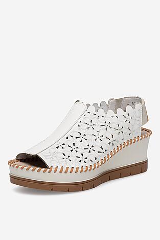 Szandál Rieker 60355-80 FEHÉR