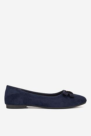 Baleriny Jenny WSS21520-03 Granatowy