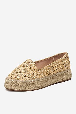 Espadrilky DeeZee ZYLS129 BÉŽOVÁ