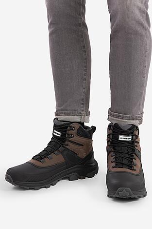 Туристически обувки HUNTER AWW EVERGREEN SNOW HIKER WP КАФЯВ