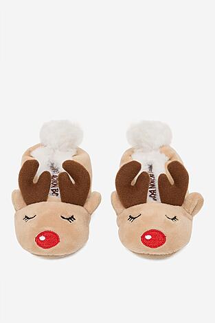 Kapcie Action Boy AGK22713 Brązowy jasny