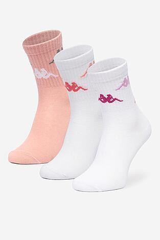 Zokni Kappa CEO_KR_KAPPA_001_W_AW25 (3 -PACK) FEHÉR