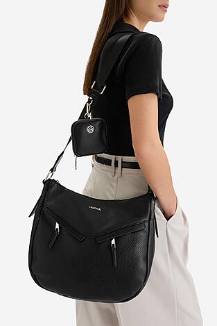 Дамска чанта Lasocki CEO-LSK-X-002-07 ЧЕРЕН