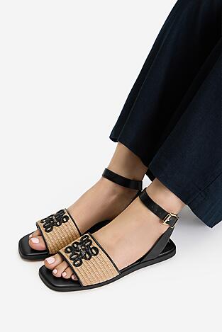 Sandały NINE WEST CEO-CWBFS181-03 Czarny