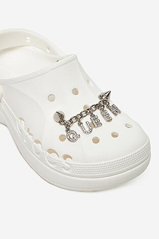 Декорация за обувки Crocs QUEEN CHAIN 10011704 СРЕБРИСТ