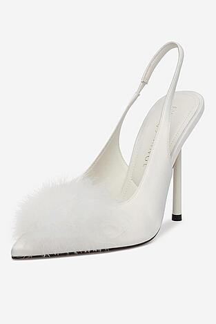 Czółenka EVA MINGE EO-LAYLA-LT1677-35 Biały