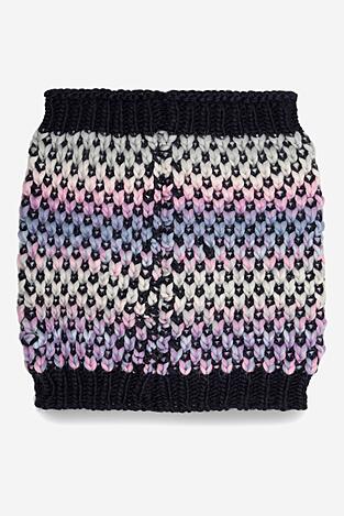 кръгъл шал Lasocki Kids 2K4-005-AW23 КОБАЛТОВО СИНЬО