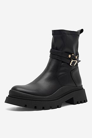 Bokacsizma DeeZee TINSLEY WS5650A-16 FEKETE