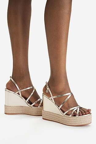 Сандали NINE WEST CEO-SW25-3 04 ЗЛАТИСТ