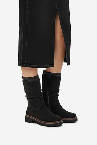 Bokacsizma Clara Barson CEO-WS6332-01 FEKETE