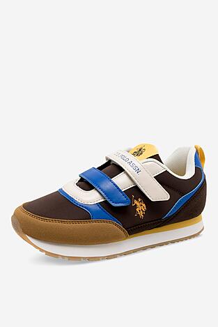 Сникърси U.S. POLO ASSN. NOBIK012A ТЪМНОКАФЯВ