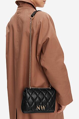 Дамска чанта NINE WEST CEO-CHARLOTTE-I-S22558 ЧЕРЕН