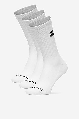 Ponožky G-STAR RAW CEO_AS_G-STAR_313_W_AW25 (3-PACK) BÍLÁ