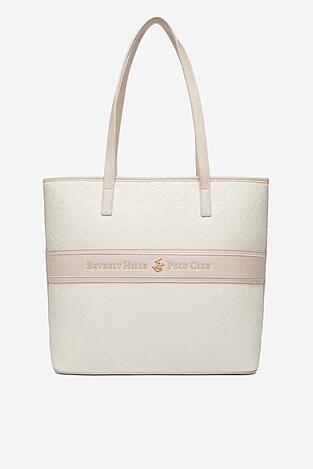 Torebka Beverly Hills Polo Club EO-BHPC-L-012-09 Ivory